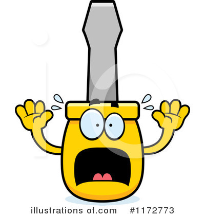 Royalty-Free (RF) Screwdriver Clipart Illustration by Cory Thoman - Stock Sample #1172773