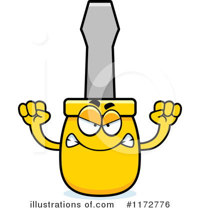 Screwdriver Clipart #1172776 by Cory Thoman