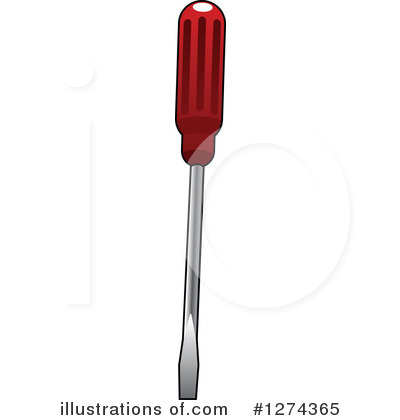 Screwdriver Clipart #1274365 by Vector Tradition SM