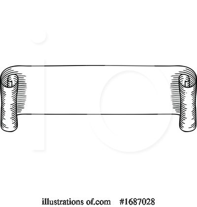 Royalty-Free (RF) Scroll Clipart Illustration by AtStockIllustration - Stock Sample #1687028
