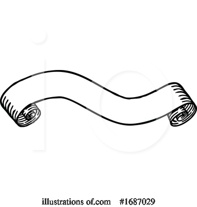 Royalty-Free (RF) Scroll Clipart Illustration by AtStockIllustration - Stock Sample #1687029