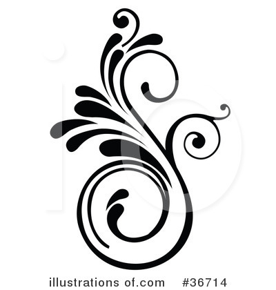 Royalty-Free (RF) Scroll Clipart Illustration by OnFocusMedia - Stock Sample #36714
