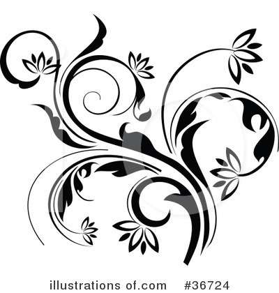 Royalty-Free (RF) Scroll Clipart Illustration by OnFocusMedia - Stock Sample #36724