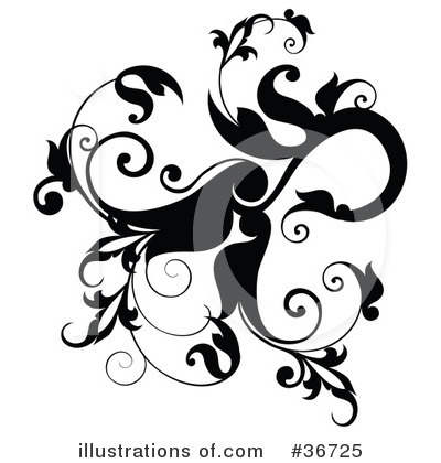 Royalty-Free (RF) Scroll Clipart Illustration by OnFocusMedia - Stock Sample #36725