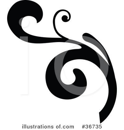 Royalty-Free (RF) Scroll Clipart Illustration by OnFocusMedia - Stock Sample #36735