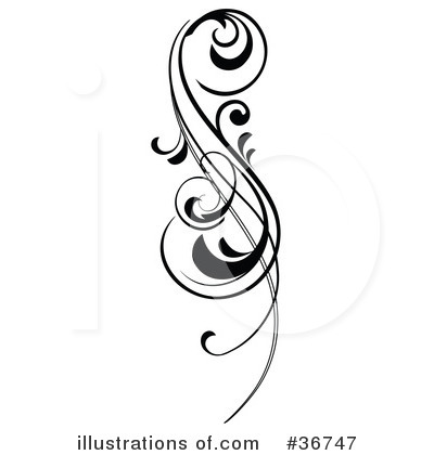 Royalty-Free (RF) Scroll Clipart Illustration by OnFocusMedia - Stock Sample #36747