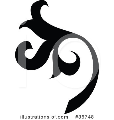 Royalty-Free (RF) Scroll Clipart Illustration by OnFocusMedia - Stock Sample #36748