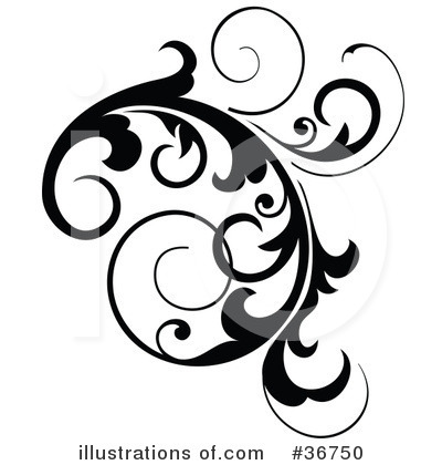 Royalty-Free (RF) Scroll Clipart Illustration by OnFocusMedia - Stock Sample #36750