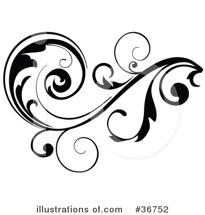 Royalty-Free (RF) Scroll Clipart Illustration by OnFocusMedia - Stock Sample #36752