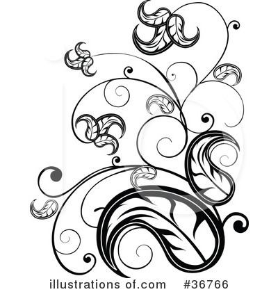 Royalty-Free (RF) Scroll Clipart Illustration by OnFocusMedia - Stock Sample #36766