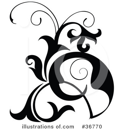 Royalty-Free (RF) Scroll Clipart Illustration by OnFocusMedia - Stock Sample #36770