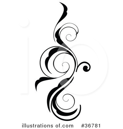Royalty-Free (RF) Scroll Clipart Illustration by OnFocusMedia - Stock Sample #36781