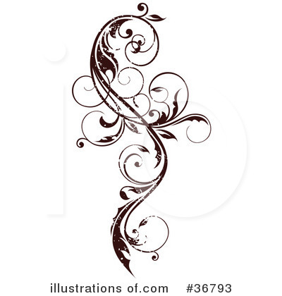 Royalty-Free (RF) Scroll Clipart Illustration by OnFocusMedia - Stock Sample #36793