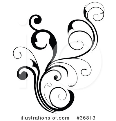 Royalty-Free (RF) Scroll Clipart Illustration by OnFocusMedia - Stock Sample #36813