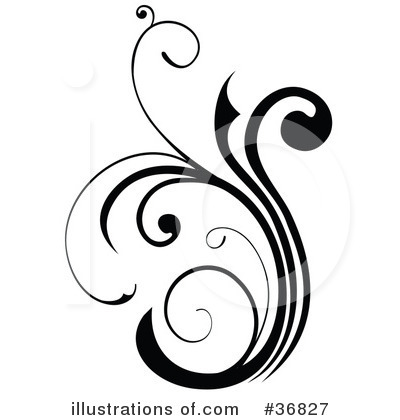 Royalty-Free (RF) Scroll Clipart Illustration by OnFocusMedia - Stock Sample #36827