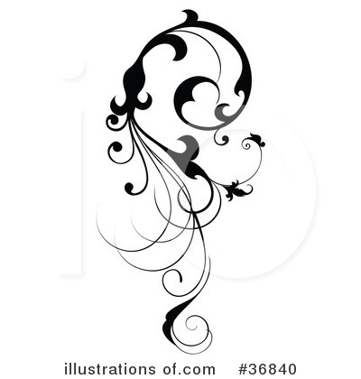 Royalty-Free (RF) Scroll Clipart Illustration by OnFocusMedia - Stock Sample #36840