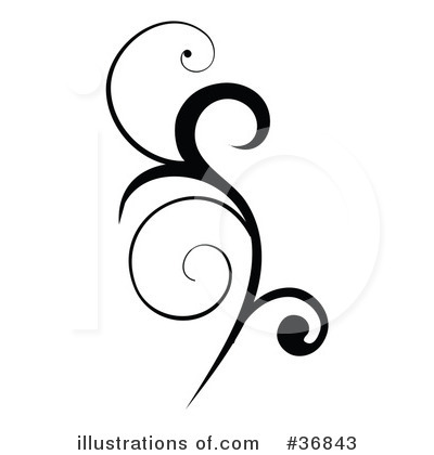 Royalty-Free (RF) Scroll Clipart Illustration by OnFocusMedia - Stock Sample #36843