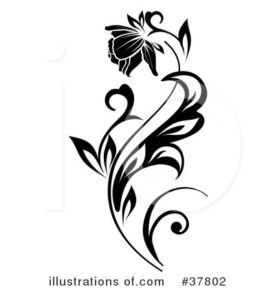 Royalty-Free (RF) Scroll Clipart Illustration by OnFocusMedia - Stock Sample #37802