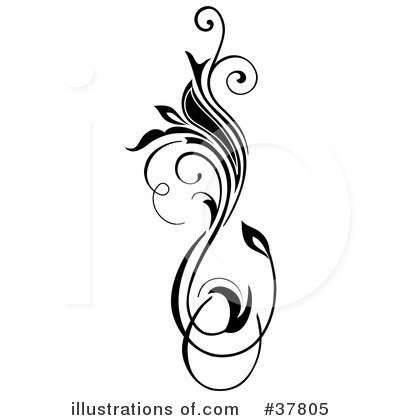 Royalty-Free (RF) Scroll Clipart Illustration by OnFocusMedia - Stock Sample #37805