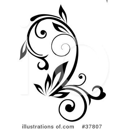 Royalty-Free (RF) Scroll Clipart Illustration by OnFocusMedia - Stock Sample #37807