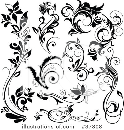 Royalty-Free (RF) Scroll Clipart Illustration by OnFocusMedia - Stock Sample #37808