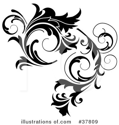 Royalty-Free (RF) Scroll Clipart Illustration by OnFocusMedia - Stock Sample #37809