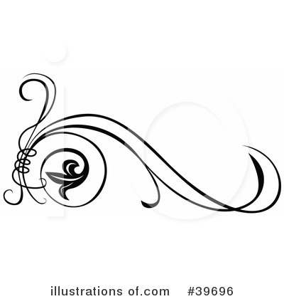 Royalty-Free (RF) Scroll Clipart Illustration by dero - Stock Sample #39696