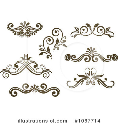Royalty-Free (RF) Scrolls Clipart Illustration by Vector Tradition SM - Stock Sample #1067714