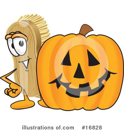 Royalty-Free (RF) Scrub Brush Character Clipart Illustration by Mascot Junction - Stock Sample #16828