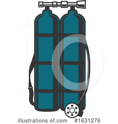 Royalty-Free (RF) Scuba Clipart Illustration by Vector Tradition SM - Stock Sample #1631276
