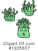Sea Anemone Clipart #1225637 by lineartestpilot