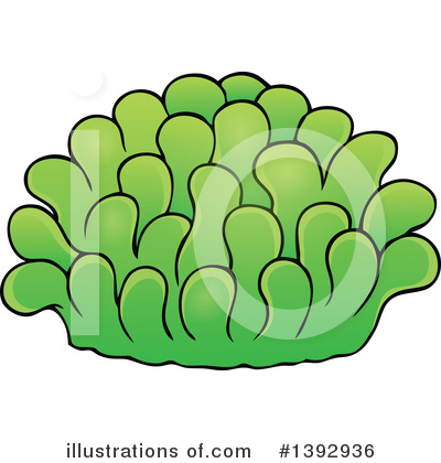 Royalty-Free (RF) Sea Anemone Clipart Illustration by visekart - Stock Sample #1392936