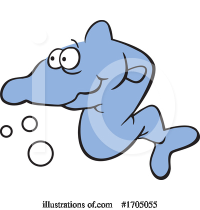 Royalty-Free (RF) Sea Creature Clipart Illustration by Johnny Sajem - Stock Sample #1705055