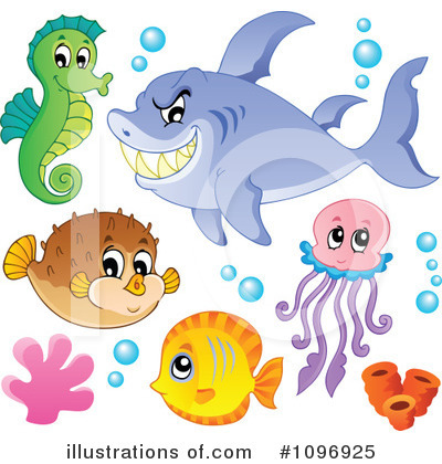 Blow Fish Clipart #1096925 by visekart
