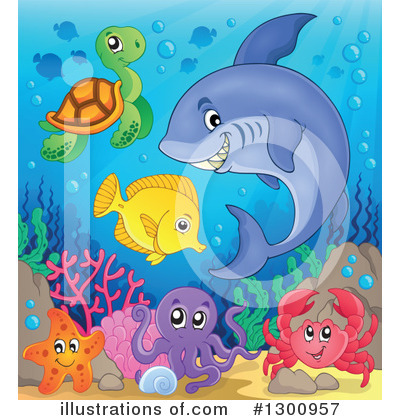 Reef Clipart #1300957 by visekart