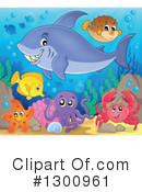 Sea Life Clipart #1300961 by visekart