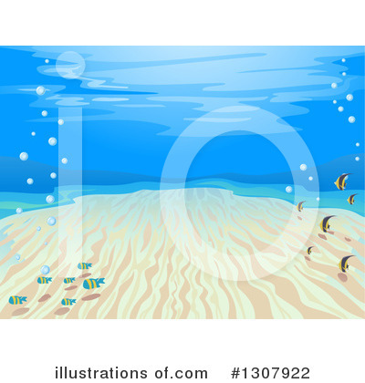 Royalty-Free (RF) Sea Life Clipart Illustration by BNP Design Studio - Stock Sample #1307922
