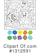 Sea Life Clipart #1312591 by visekart