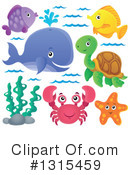 Sea Life Clipart #1315459 by visekart