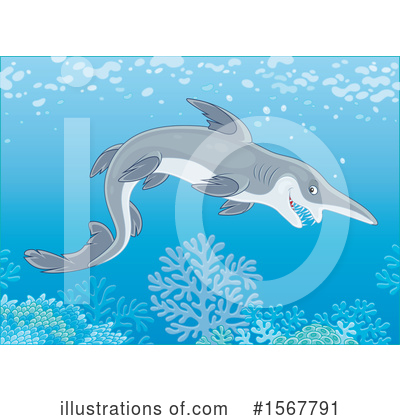 Royalty-Free (RF) Sea Life Clipart Illustration by Alex Bannykh - Stock Sample #1567791