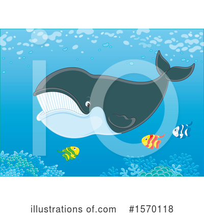 Royalty-Free (RF) Sea Life Clipart Illustration by Alex Bannykh - Stock Sample #1570118