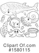 Sea Life Clipart #1580115 by visekart