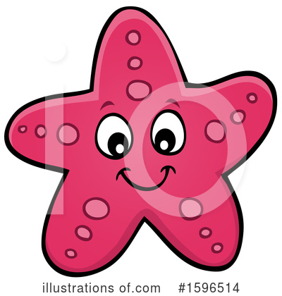 Starfish Clipart #1596514 by visekart