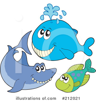 Whale Clipart #212021 by visekart