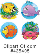 Sea Life Clipart #435405 by visekart