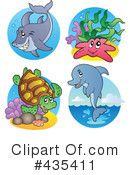 Sea Life Clipart #435411 by visekart