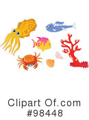 Sea Life Clipart #98448 by yayayoyo