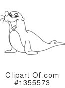 Sea Lion Clipart #1355573 by yayayoyo