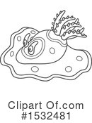 Sea Slug Clipart #1532481 by Alex Bannykh