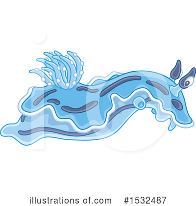 Sea Slug Clipart #1532487 by Alex Bannykh